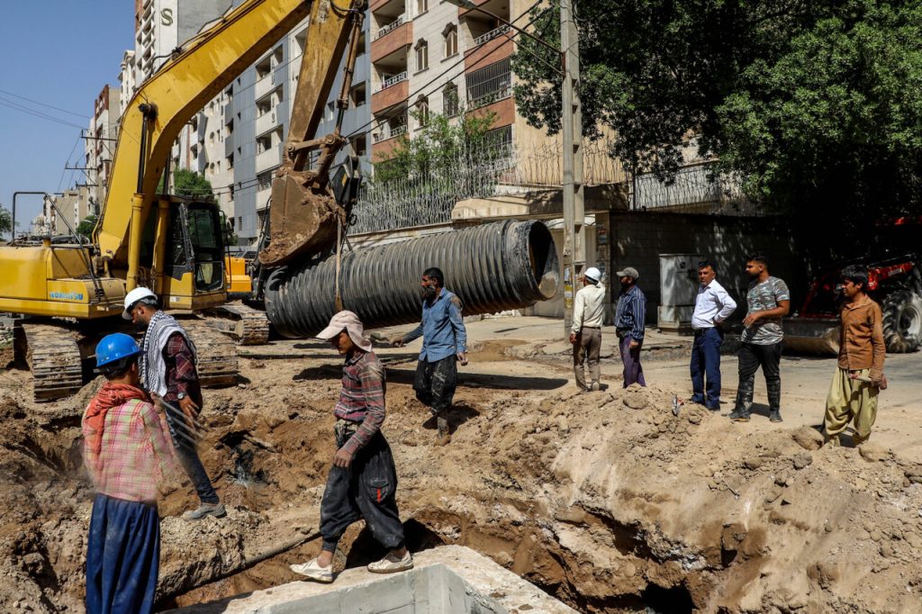 حضور موثر آبان بسپار توسعه در رفع مشکل آبگرفتگی اهواز