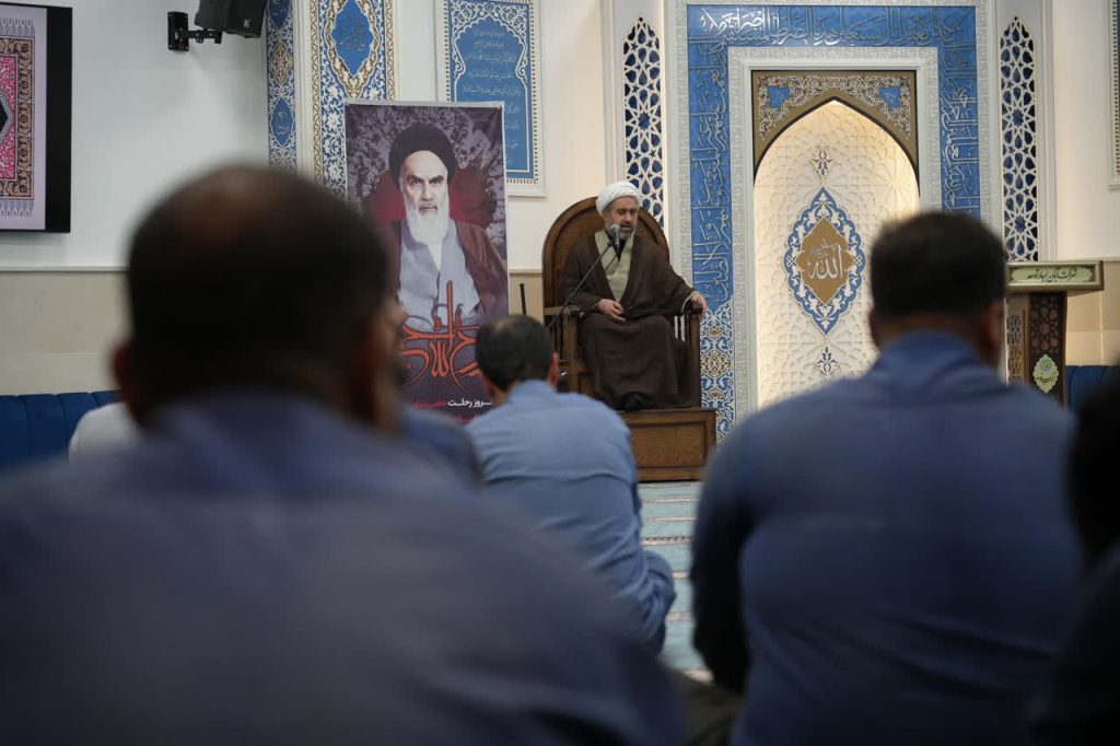 مراسم سوگواری شهادت امام محمد باقر و سالگرد ارتحال امام (ره) برگزار شد