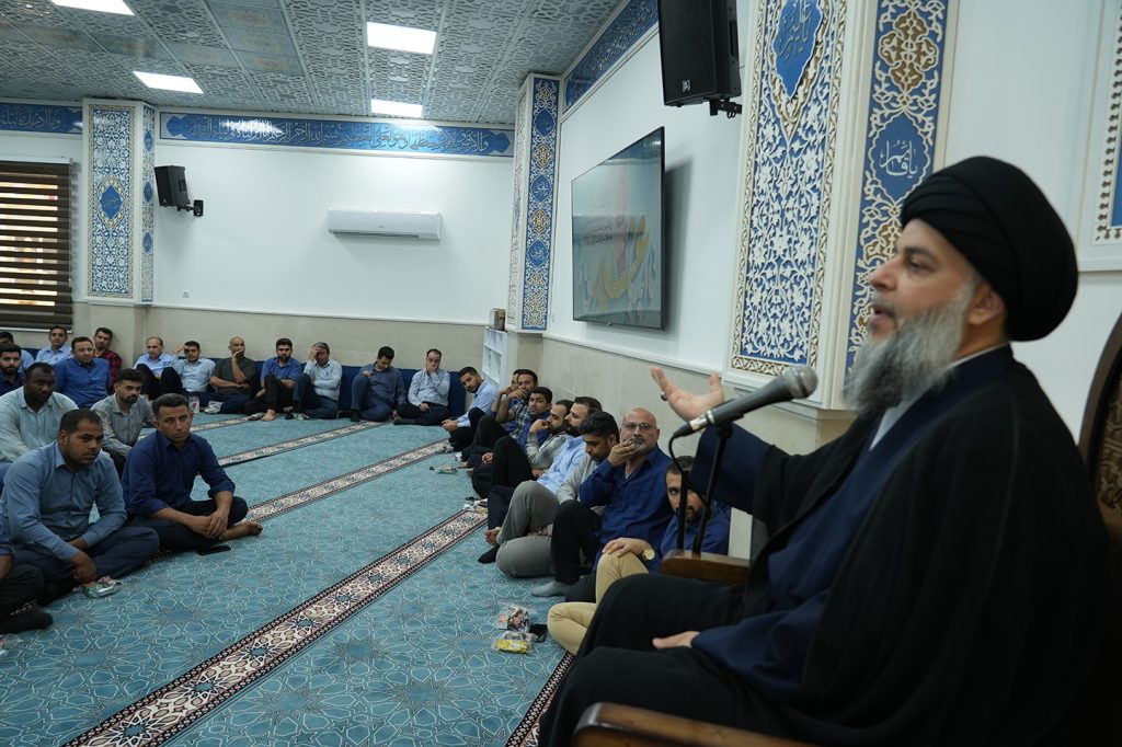 مراسم عید غدیرخم با سخنرانی استاد سید محمد موسوی در شرکت برگزار شد