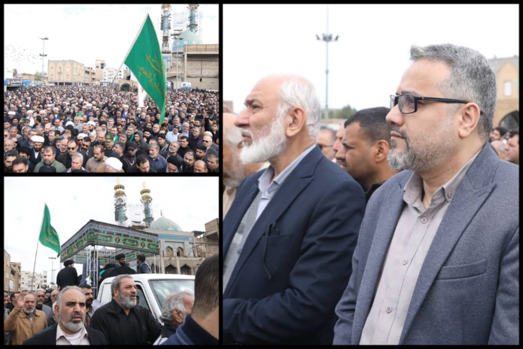 حضور پرشور خانواده بزرگ نیشکر در مراسم تشییع آیتالله شفیعی حضور پرشور خانواده بزرگ نیشکر در مراسم تشییع آیتالله شفیعی